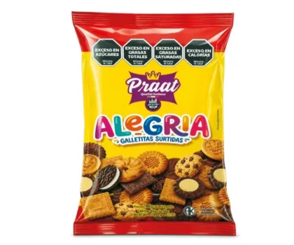 GALLETITAS ALEGRIA SIN TACC SURTIDAS 180 GRAMOS