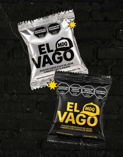 ALFAJORES MAR DEL PLATA EL VAGO BLANCO O NEGRO
