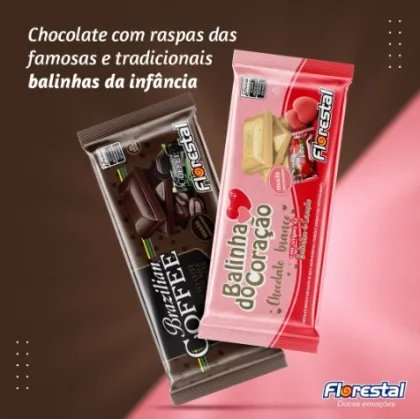 CHOCOLATE BRASIL VARIOS SABORES 80 GRAMOS