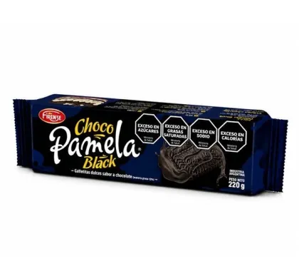 GALLETITAS CHOCOPAMELA BLACK 220 GRAMOS