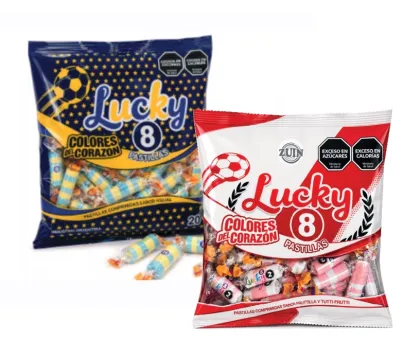 PASTILLAS LUCKY 8 DE BOCA O RIVER