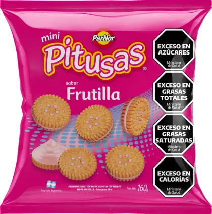 GALLETITAS PITUSAS FRUTILLA