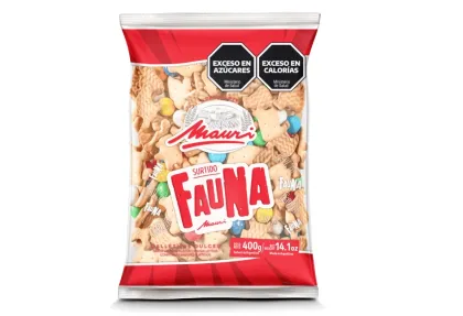 GALLETITAS SURTIDO FAUNA 400 GRAMOS