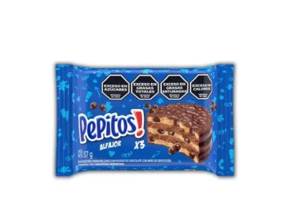 ALFAJOR PEPITOS TRIPLE