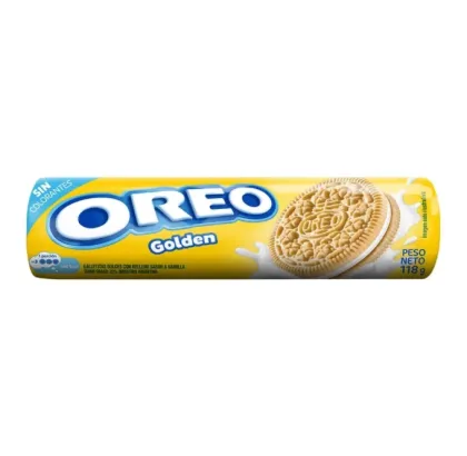 GALLETITAS OREO GOLDEN 118 GRAMOS