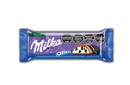 CHOCOLATE MILKA OREO LILA GO 37 GRAMOS