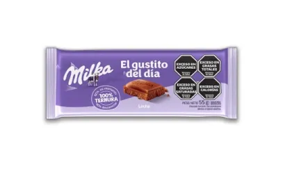 CHOCOLATE MILKA LECHE 55 GRAMOS