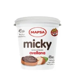 PASTA PARA RELLENO AVELLANAS X 450 GRS
