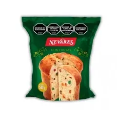 NEVARES PAN DULCE C/FRUTA 500G