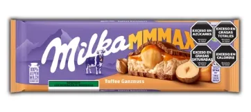 CHOCOLATE MILKA CHOCO CARAMELO Y AVELLANAS X 300grs