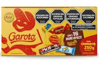 BOMBONES GAROTO CAJA 250G