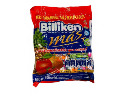 LACASA CARAMELOS BILLIKEN FRUTALES 600G