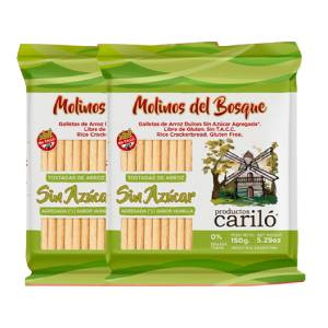 GALLETITAS ARROZ CARILO LIGHT 150G