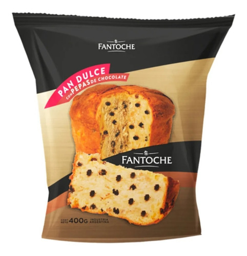FANTOCHE PAN DULCE CON CHOCOLATE 400G
