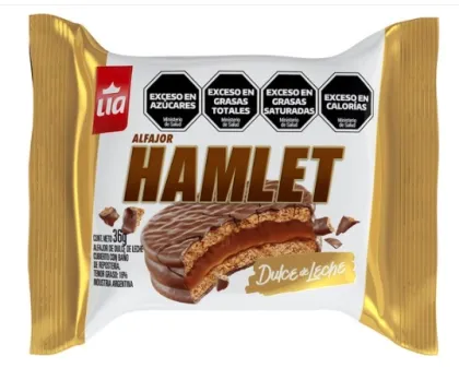 ALFAJOR HAMLET DULCE DE LECHE