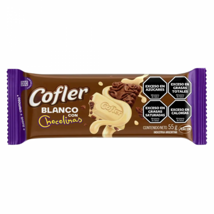 COFLER BLANCO CON CHOCOLINAS 55GR