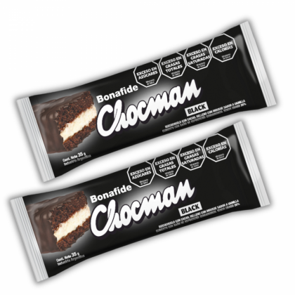 CHOCMAN BLACK 35GR