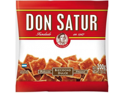 DON SATUR GALLETITAS GRASIDUL 200G