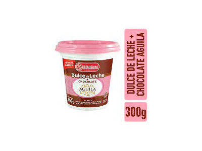 MAST LACTEO DULCE DE LECHE +CHOCOLATE AGUILA 300G