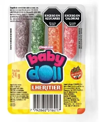 chupetines Baby doll 24 gr