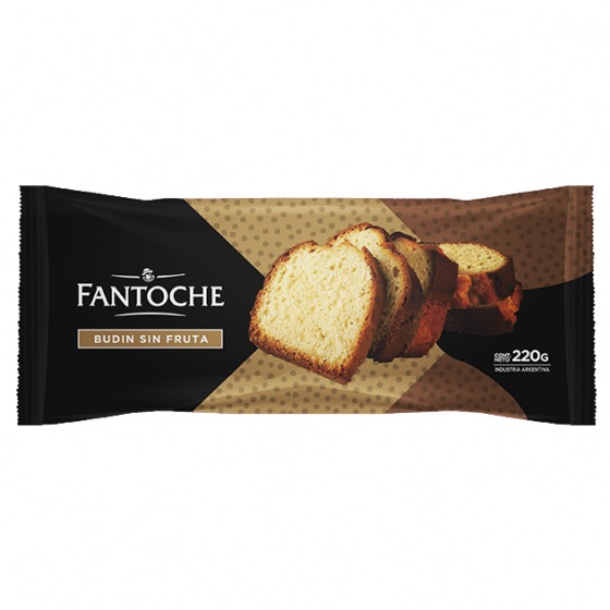 FANTOCHE BUDIN SIN FRUTA 220G