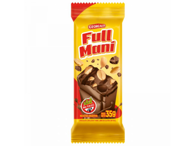 GEORGALOS CHOCOLATE FULL LECHE Y MANI 35G