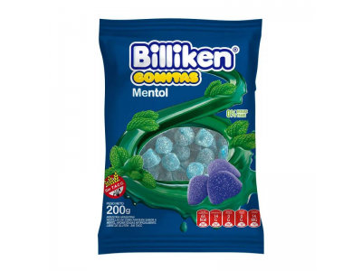 LACASA GOMA BILLIKEN MENTOL 200G