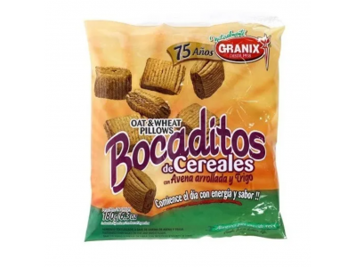 GRANIX BOCADITO DE AVENA 180G U.