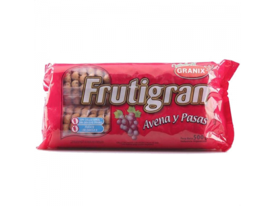 GRANIX GALLETITAS FRUTIG.AV/PASAS 500G