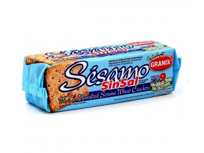 GRANIX GALLETITAS SESAMO S/SAL 175G