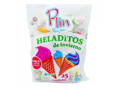 PLIN OBLEA HELADITOS X 25U