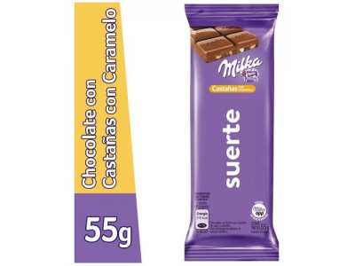 KRAFT CHOCOLATE MILKA CAST.C/CARAMELOS 55G