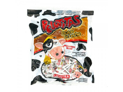 CHUPETINES PELOTITAS DULCE DE LECHE X 50 U.