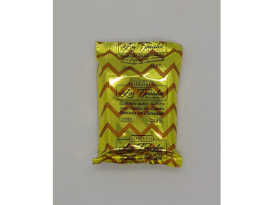 LOS TPUALES OBLEA CHOCOLATE LIMON 35G