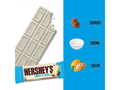 IMPO CHOCOLATE HERSHEYS CREME 87G