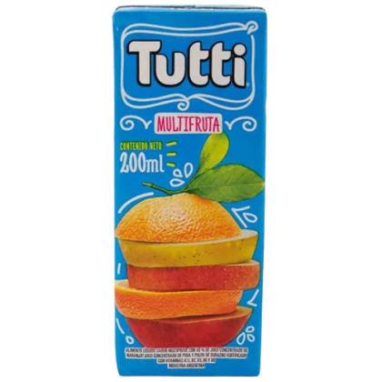 BABA BEBI JUGO TUTTI MULTI FRUTA 200ML