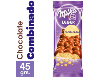 CHOCOLATE LEGER COMBINADO AIREADO 45G