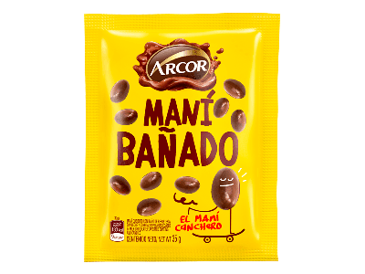 ARCOR CONFITE MANI BAÑADO 35G