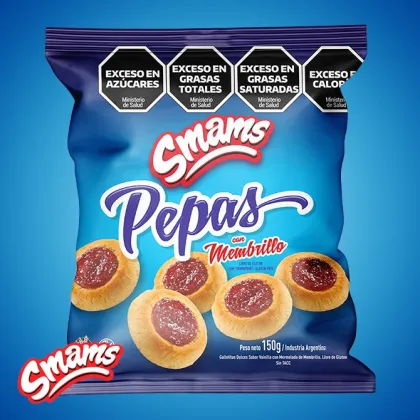PEPAS MEMBRILLO SIN TACC SMAMS