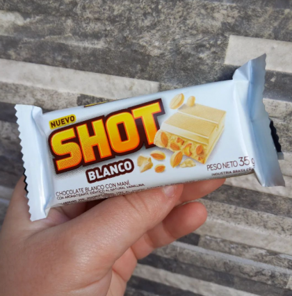 SHOT CHOCOLATE BLANCO 38G