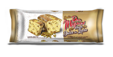 BUDIN DON MIGUEL C/ CHIPS DULCE DE LECHE 170GR