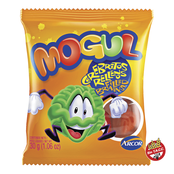 ARCOR GOMA MOGUL CEREBRITOS 30G U.