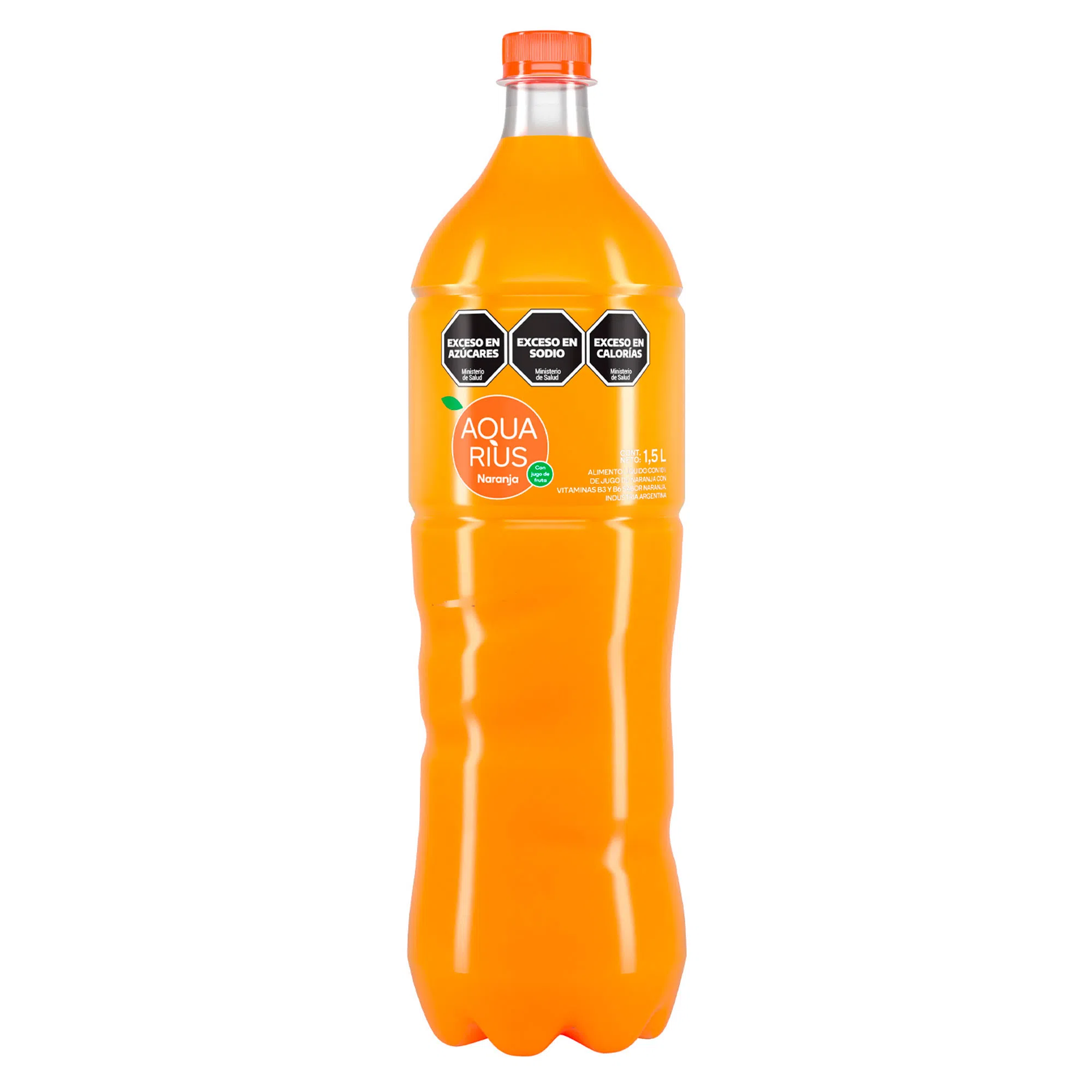 REGI AQUARIUS NARANJA 1.5L