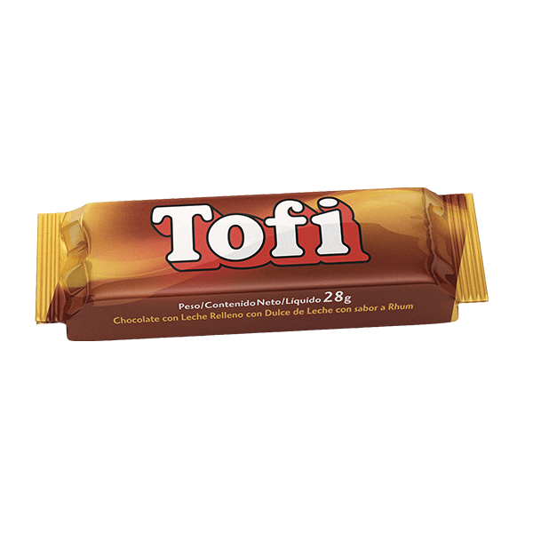 ARCOR CHOCOLATE TOFI LECHE 28G