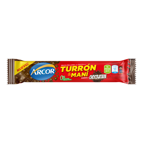 ARCOR TURRON TURRON CHOCOLATADA