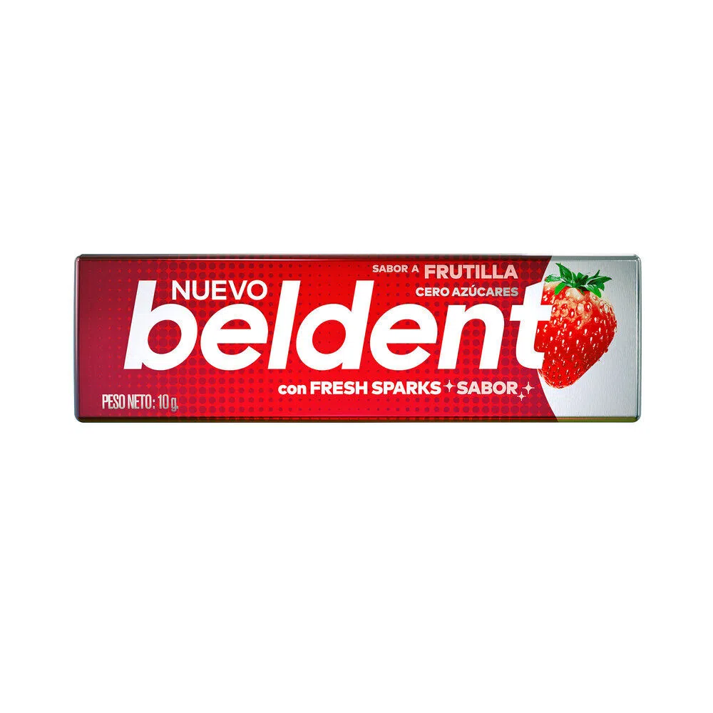 Chicle Beldent Fruta