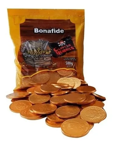 BONAFIDE CHOCOLATE MONEDA DOLAR U.