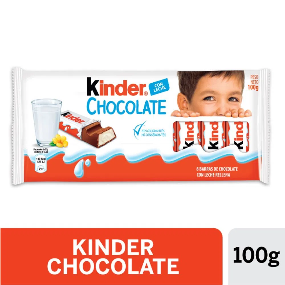 CHOCOLATE KINDER 100G
