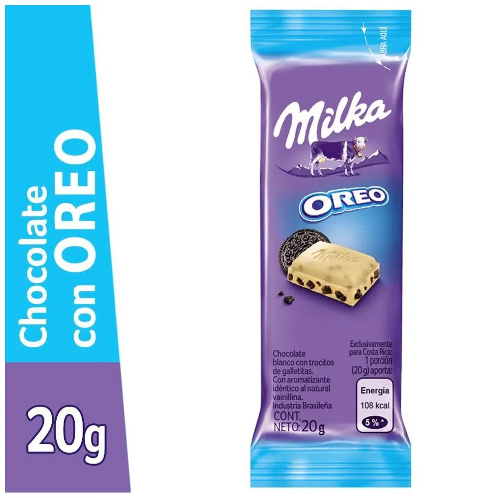 KRAFT CHOCOLATE MILKA OREO BLANCO 20G