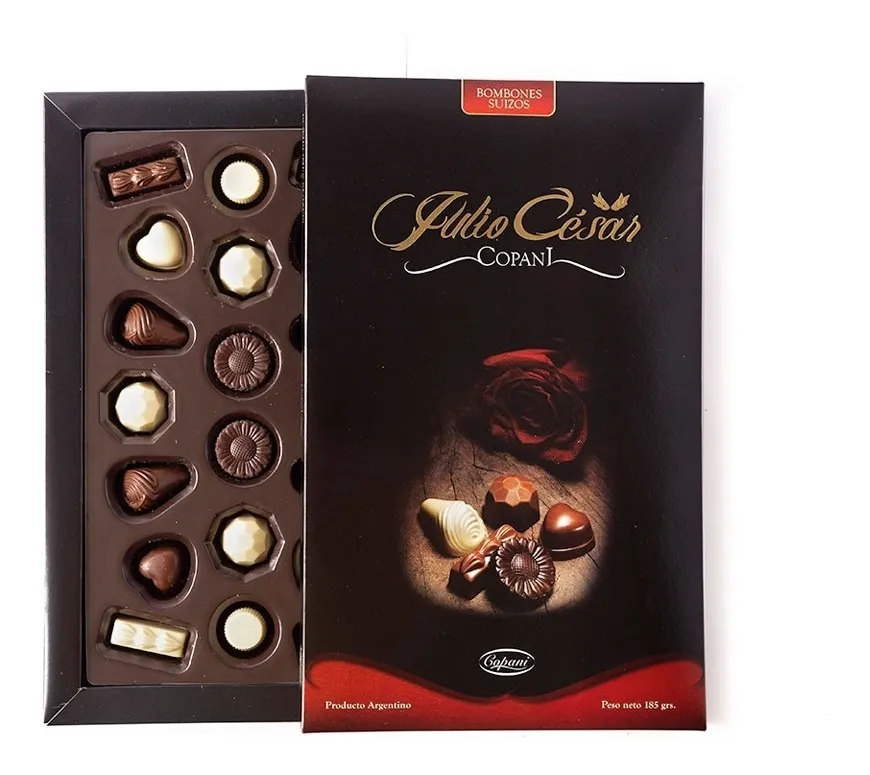 BOMBONES SUIZOS JULIO CESAR 185G